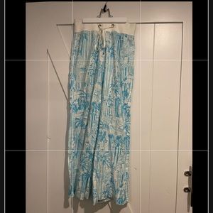 Lilly Pulitzer linen Beach pant